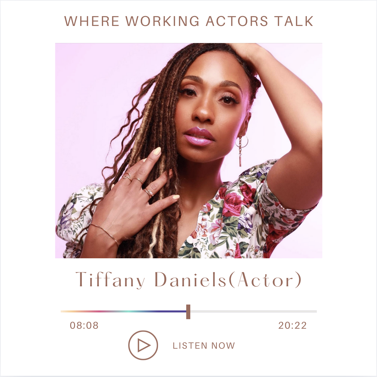 Tiffany Daniels Working Actor Podcast