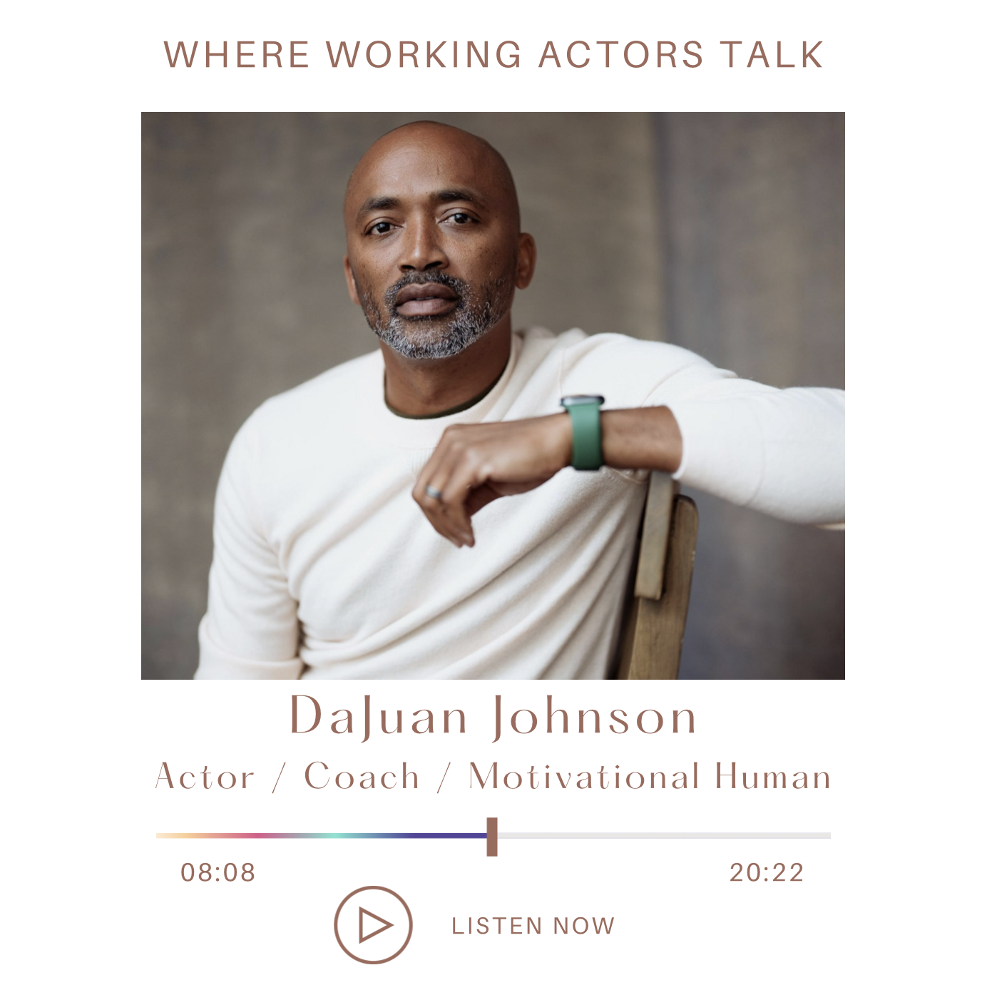 DaJuan Johnson An Actor's Journey