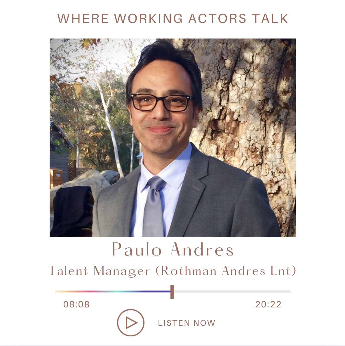 Talent Manager Paulo Andres